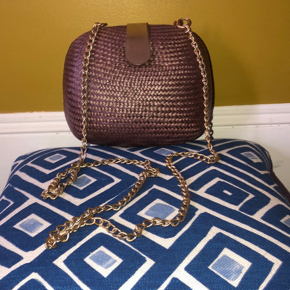 Straw mini bag